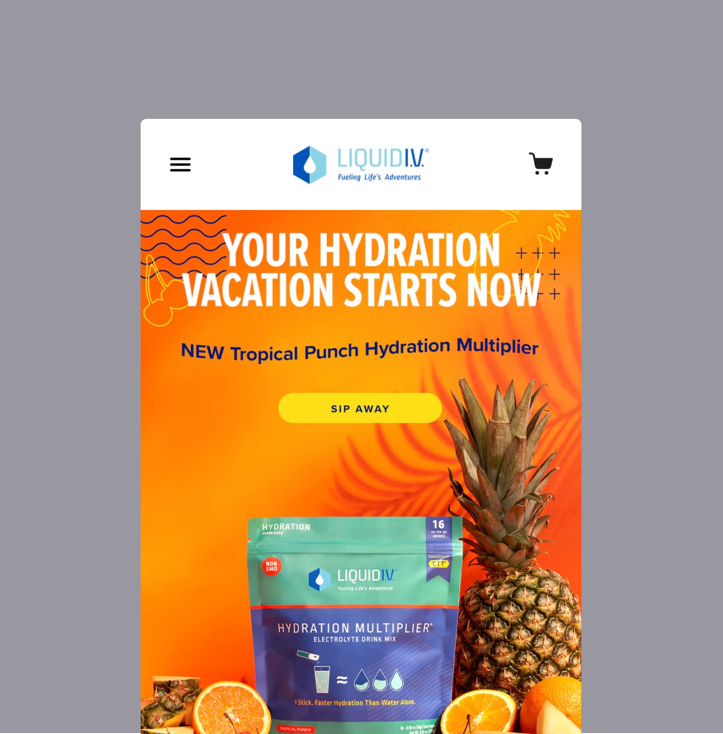 Liquid-I.V. - Mobile View