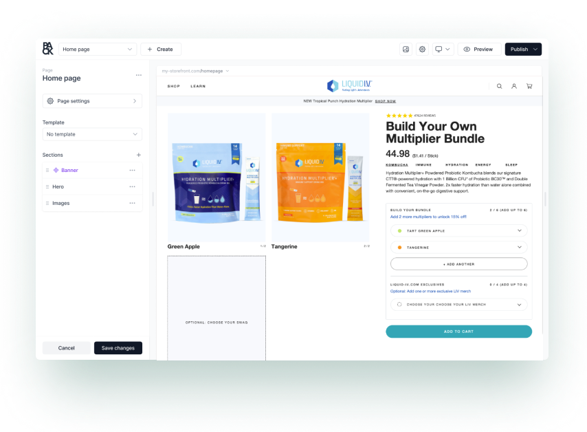 Spread of platform features